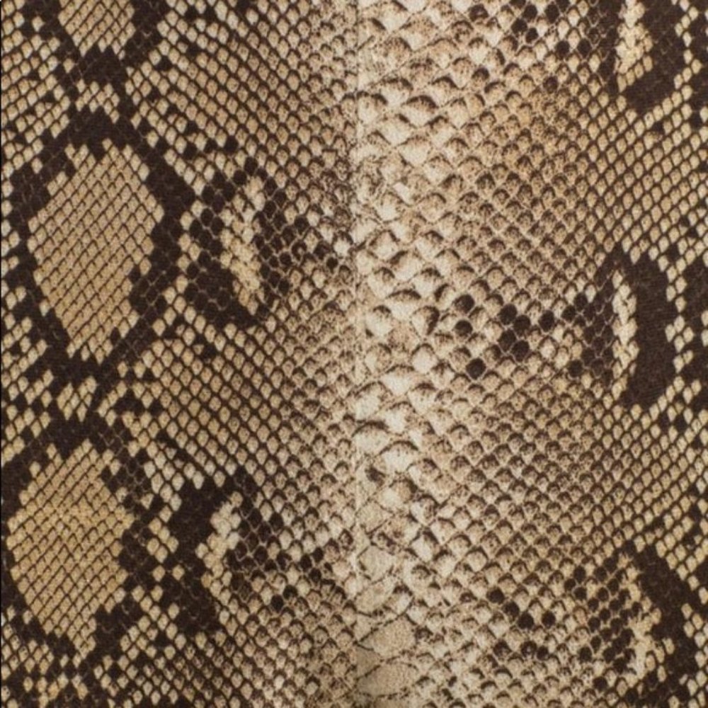 Zara Python Wide Leg Pants--XL - Picture 5 of 8